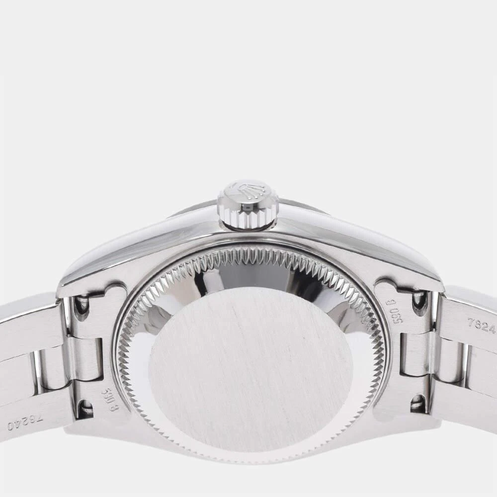 商品[二手商品] Rolex|Rolex White Stainless Steel Oyster Perpetual Date 79160 Automatic Women's Wristwatch 26 mm,价格¥26994,第3张图片详细描述