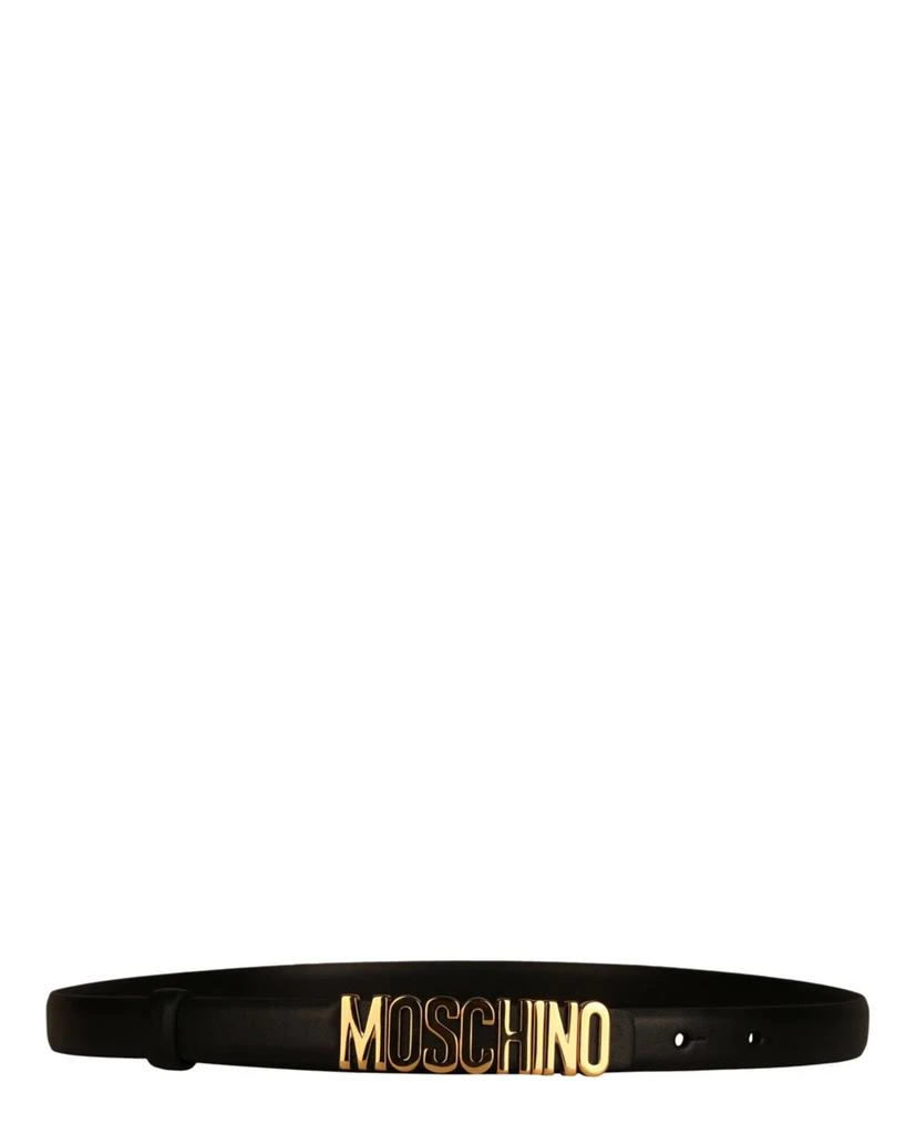 商品Moschino|Leather Logo Belt,价格¥956,第1张图片