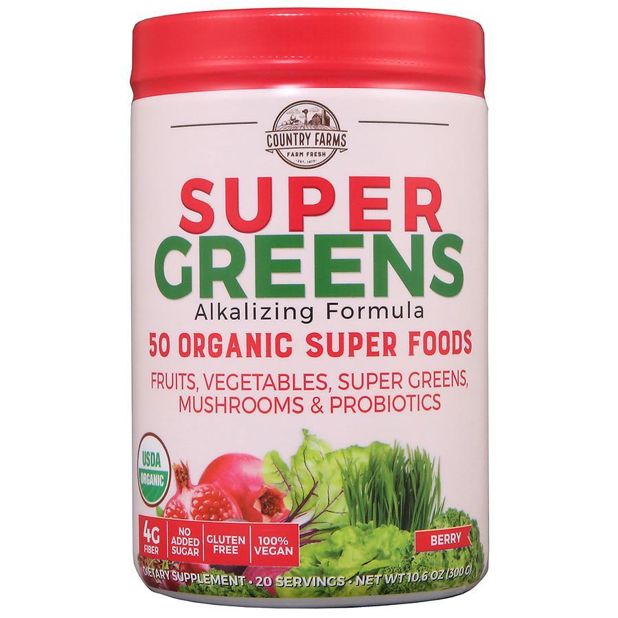 商品Windmill Health Products|Super Greens Powder, Berry Super Food & Berry Blend,价格¥145,第1张图片