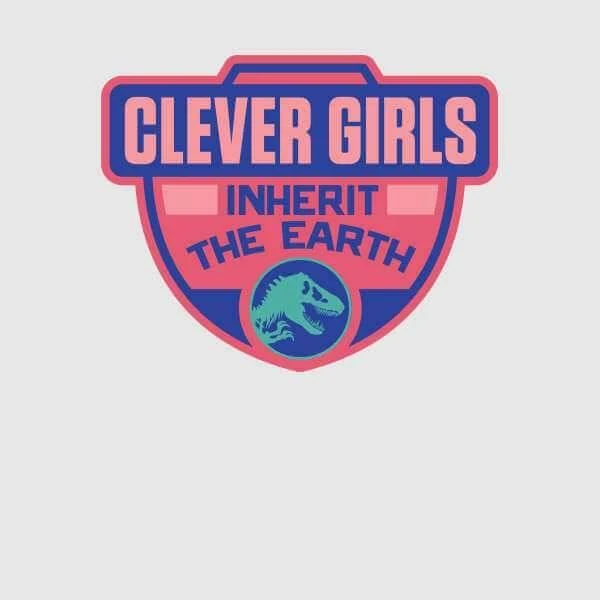 商品Jurassic Park|Jurassic Park Clever Girls Inherit The Earth Men's T-Shirt - Grey,价格¥167,第2张图片详细描述