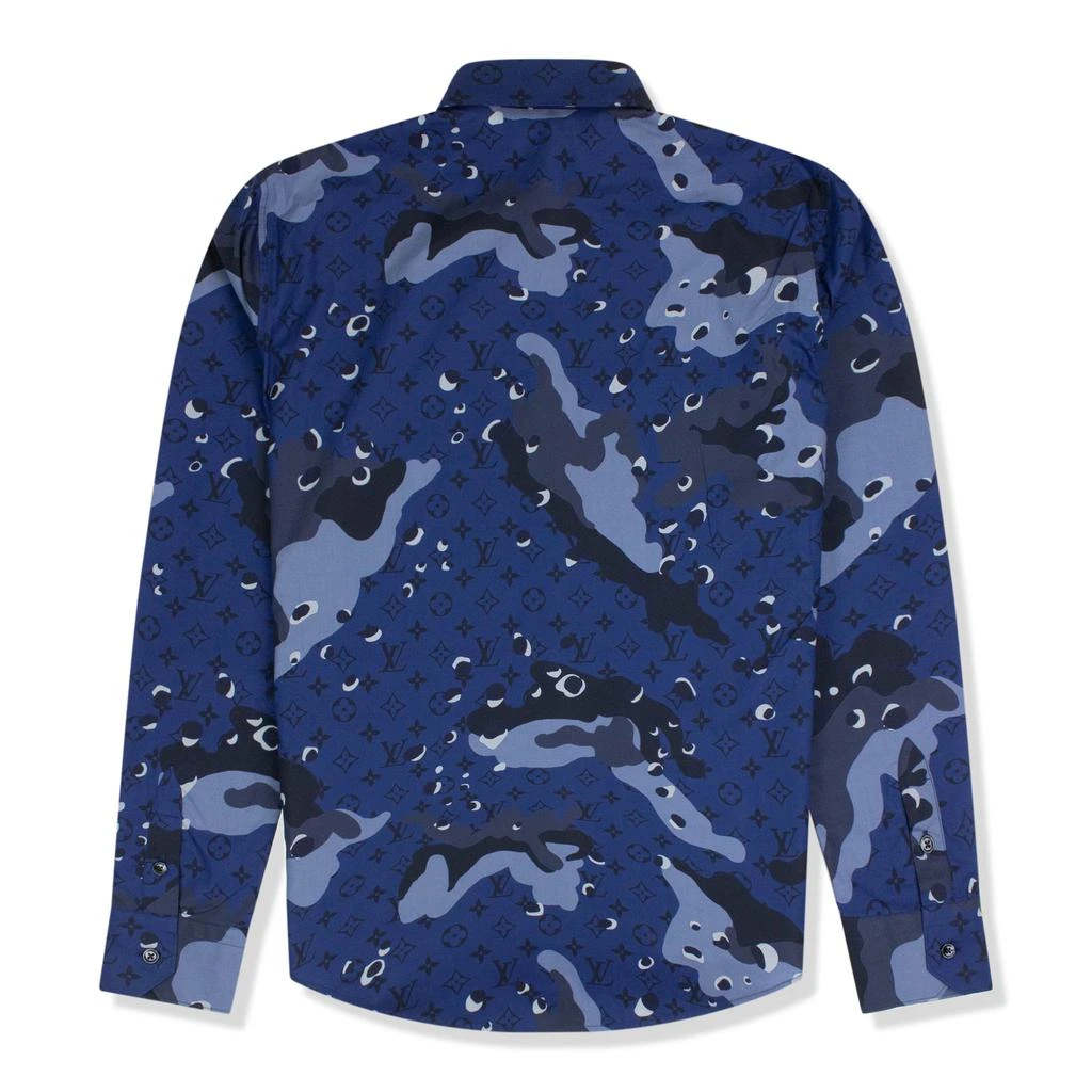 商品Louis Vuitton|Louis Vuitton Camo Blue DNA Shirt,价格¥7351,第2张图片详细描述