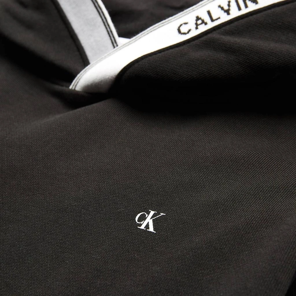 商品Calvin Klein|Calvin Klein Boy's Intarsia Hoodie - CK Black,价格¥334,第3张图片详细描述