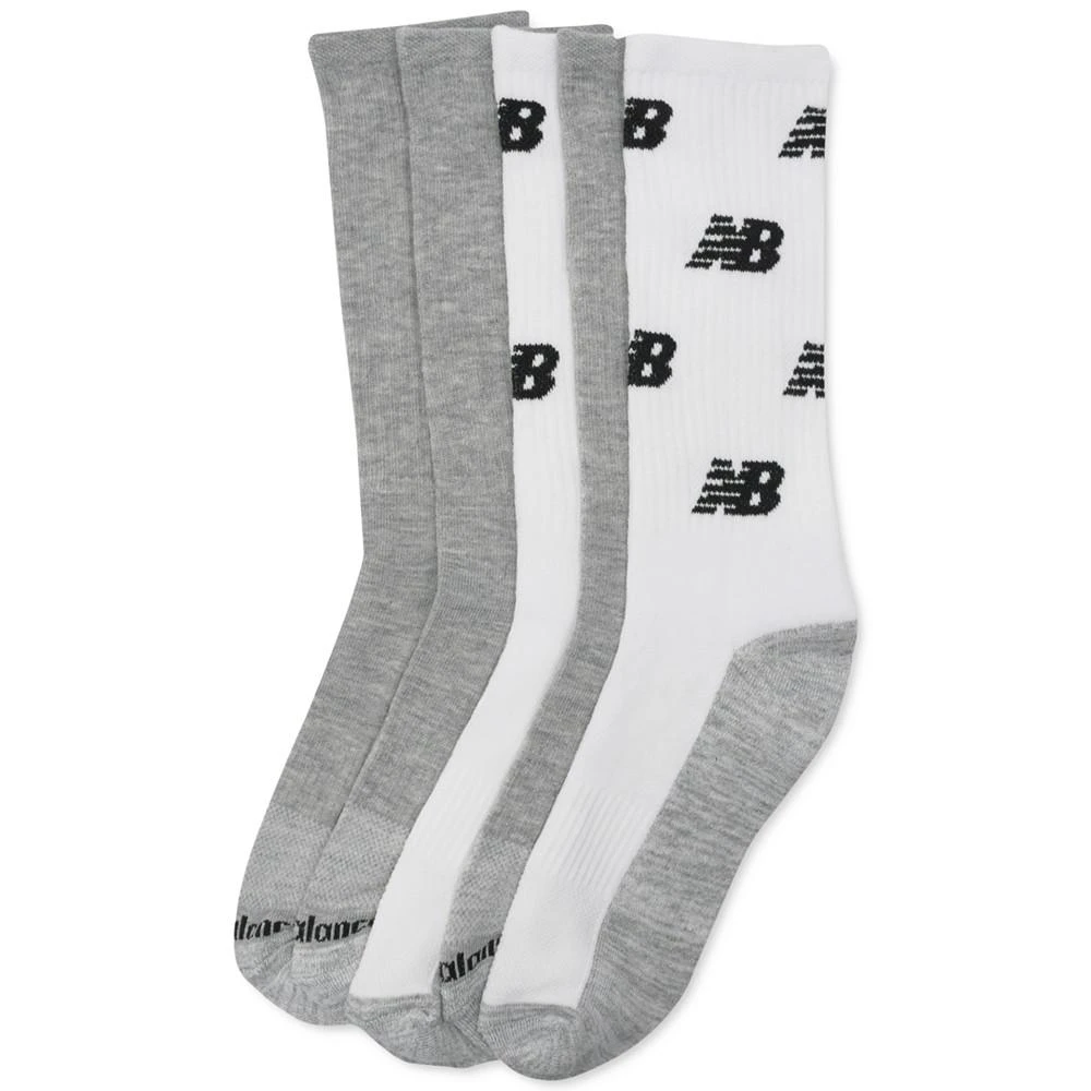 商品New Balance|Men's Athletic Crew Socks - 5 pk.,价格¥83,第1张图片