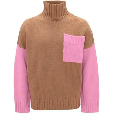 商品JW Anderson|贴袋高领针织套衫,价格¥3248,第2张图片详细描述