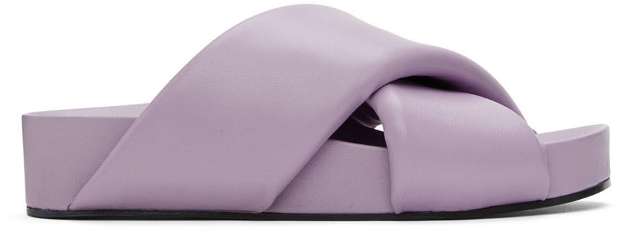 Purple Oversize Wrapped Slides商品第1张图片规格展示