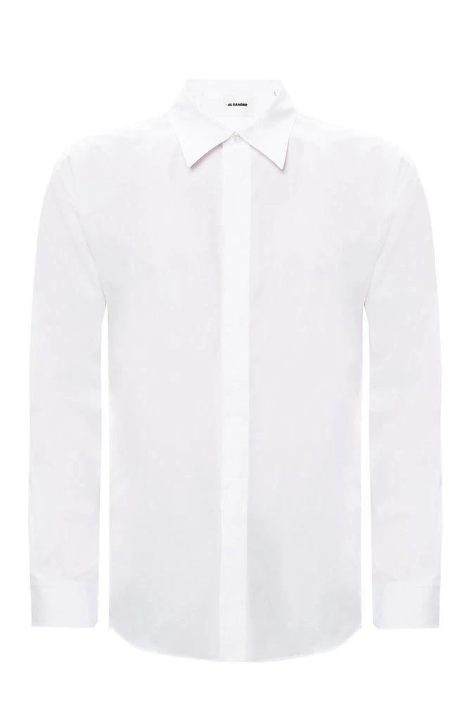 商品Jil Sander|Jil Sander Button-Up Poplin Shirt,价格¥2218,第1张图片