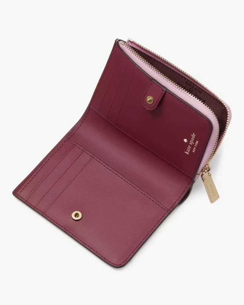 商品Kate Spade|Madison Small L Zip Wallet,价格¥429,第5张图片详细描述