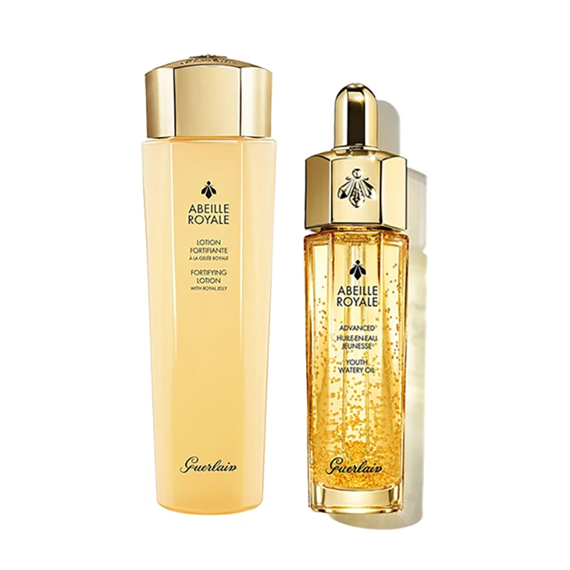 商品Guerlain|娇兰帝皇蜂姿黄金系列组合套装 柔肤水150ml+复原蜜50ml,价格¥1021,第1张图片