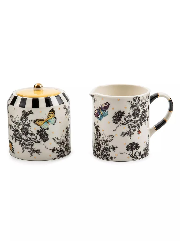 商品MacKenzie-Childs|Butterfly Toile Creamer &amp; Sugar Set,价格¥741,第1张图片