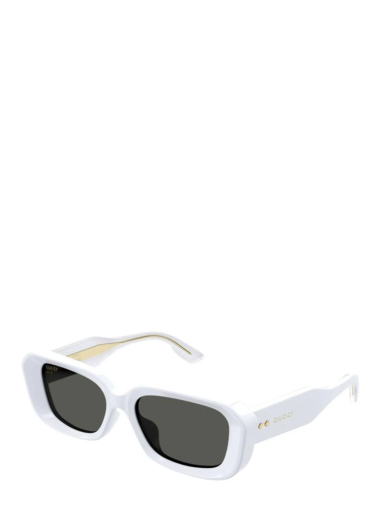 商品Gucci|Gucci Eyewear Rectangle Frame Sunglasses,价格¥2517,第2张图片详细描述