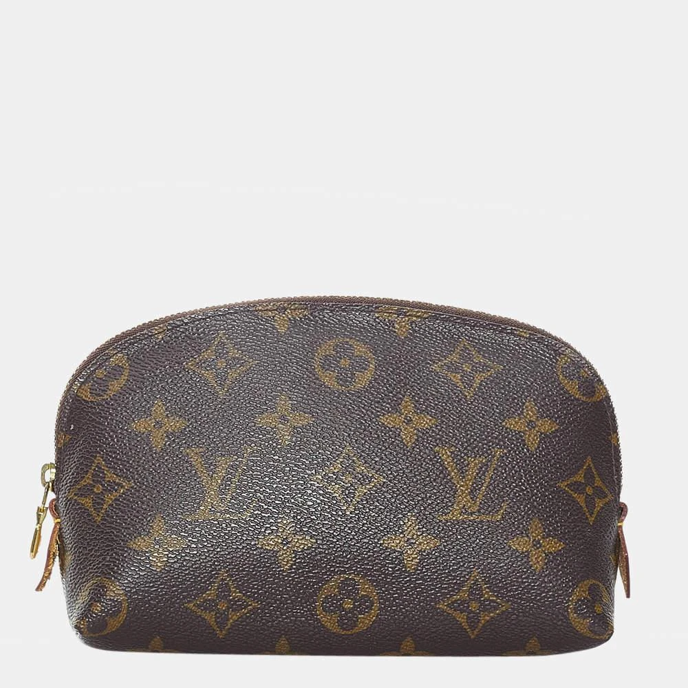 商品[二手商品] Louis Vuitton|Louis Vuitton Brown Monogram Cosmetic Pouch,价格¥4718,第1张图片
