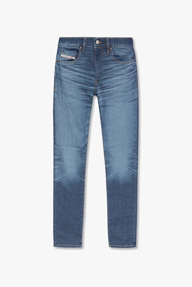 商品Diesel|Diesel 2019 D-Strukt Mid-Rise Fitted Jeans,价格¥1051,第1张图片