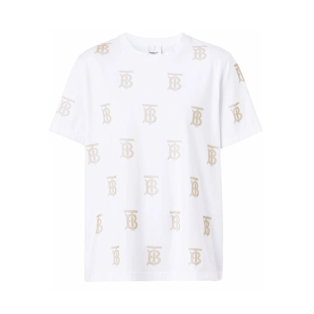 商品Burberry|BURBERRY 白色女士T恤 8052119,价格¥1895,第1张图片