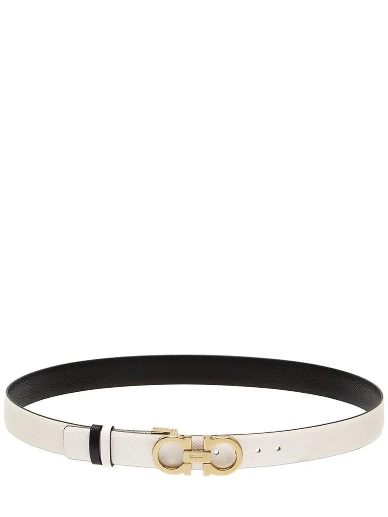 商品Salvatore Ferragamo|2.5cm Gancini Reversible Leather Belt,价格¥4003,第1张图片