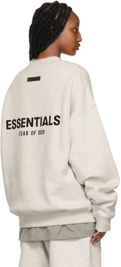 商品Essentials|女式 宽大运动卫衣 米白色,价格¥417,第3张图片详细描述
