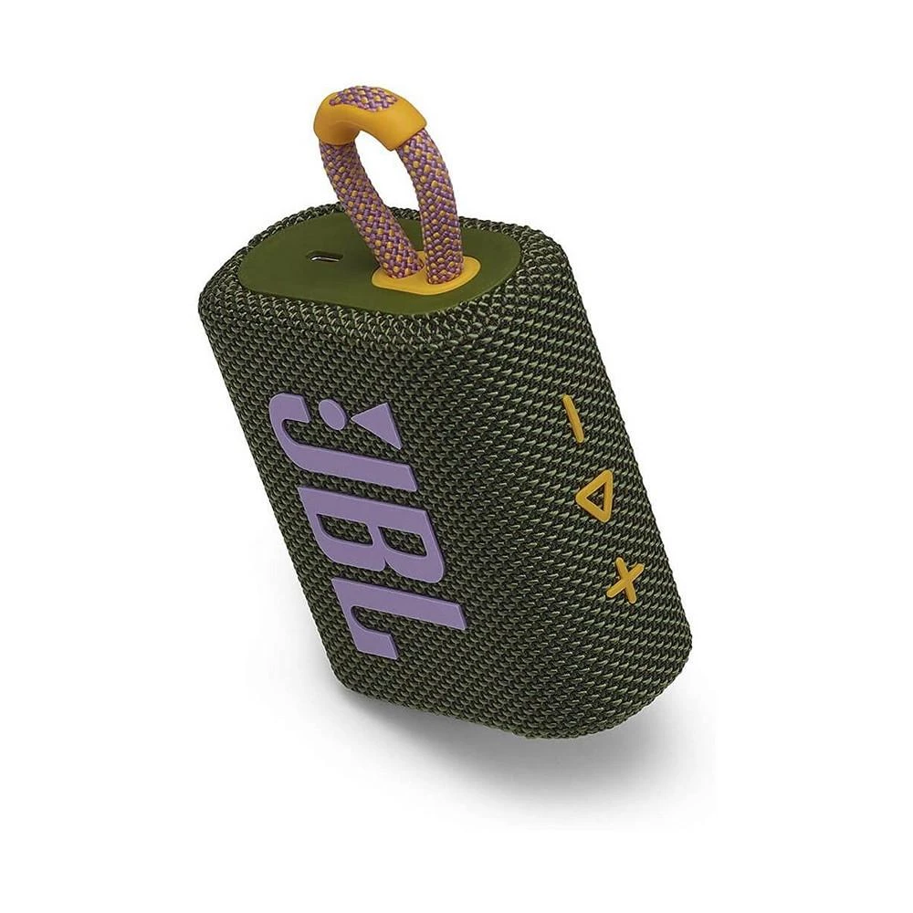 商品JBL|GO 3 Portable Waterproof Speaker - Green,价格¥402,第2张图片详细描述