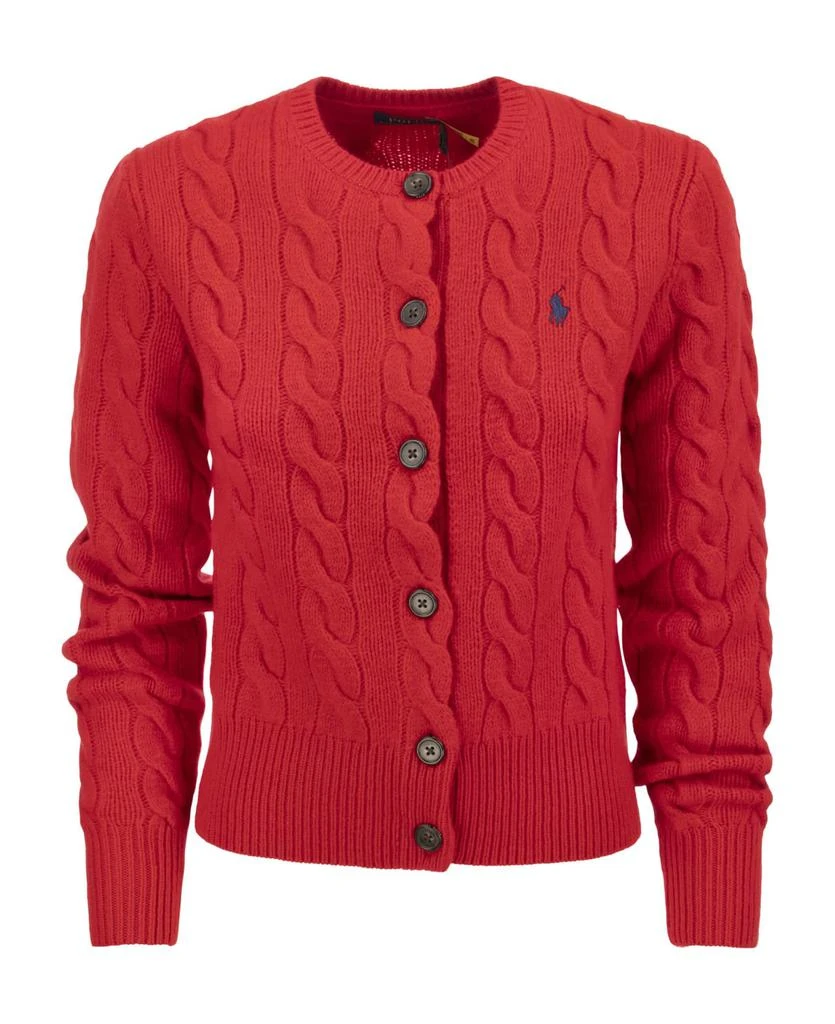商品Ralph Lauren|Wool And Cashmere Cardigan,价格¥1607,第1张图片
