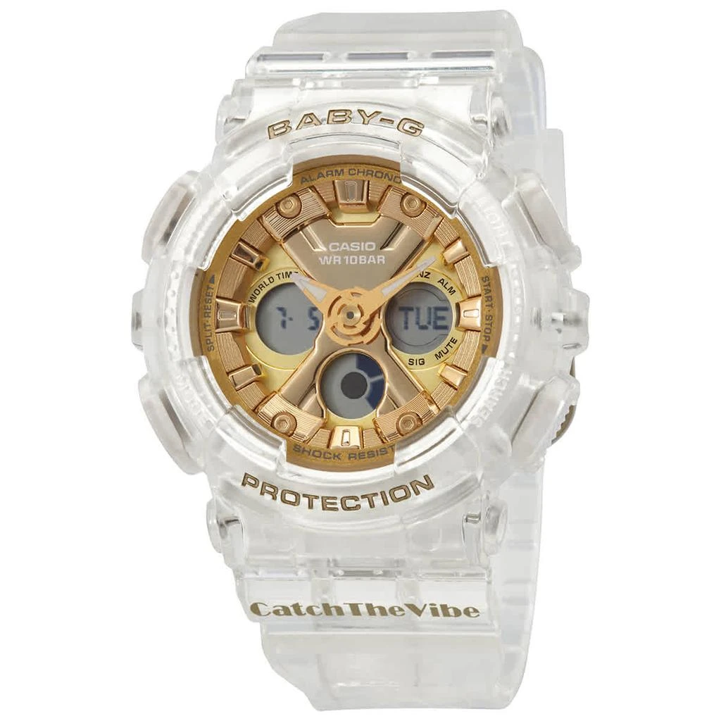 商品Casio|Baby-G Chronograph Quartz Analog-Digital Watch BA130CVG-7A,价格¥713,第1张图片