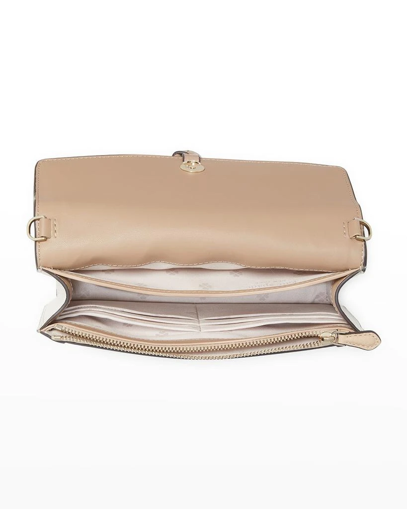 商品Kate Spade|colorblock flap leather crossbody bag,价格¥925,第5张图片详细描述