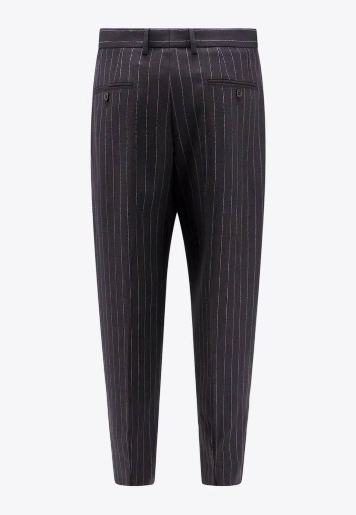 商品Dolce & Gabbana|Pinstripe Wool Tapered Pants,价格¥3377,第2张图片详细描述