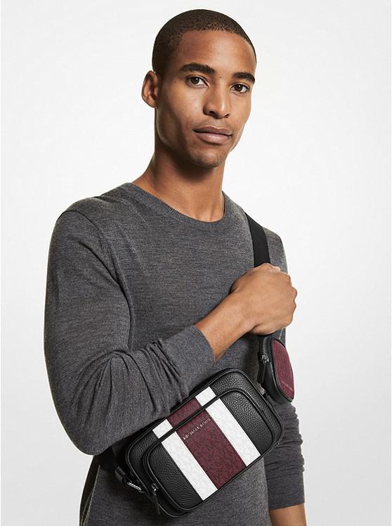 商品Michael Kors|Hudson Leather and Logo Camera Bag with Pouch,价格¥1306,第5张图片详细描述