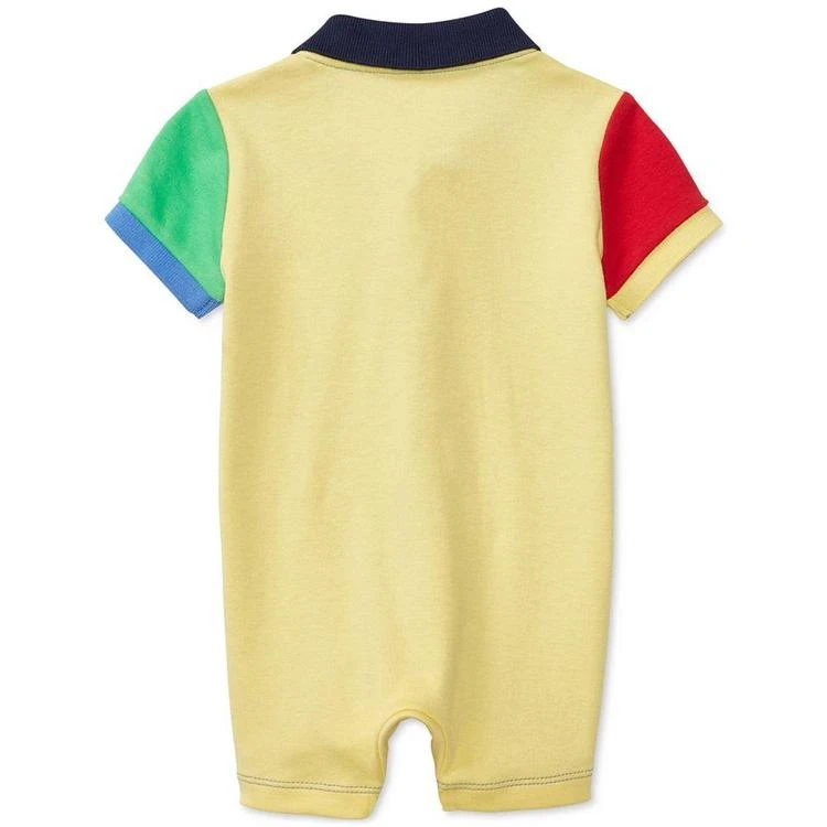 商品Ralph Lauren|Colorblocked Shortall, Baby Boys (0-24 months),价格¥133,第3张图片详细描述