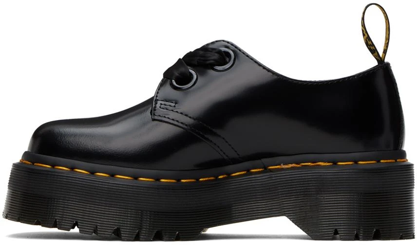 商品Dr. Martens|Black Holly Platform Derbys,价格¥672,第3张图片详细描述