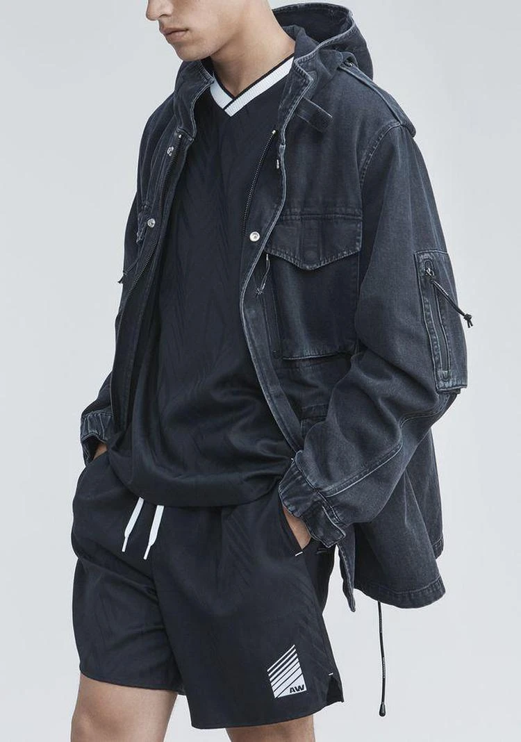 商品Alexander Wang|DENIM FIELD JACKET,价格¥3859,第4张图片详细描述
