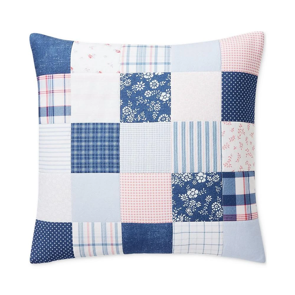 商品Ralph Lauren|Cosima Patchwork Decorative Pillow, 18" x 18",价格¥731,第1张图片