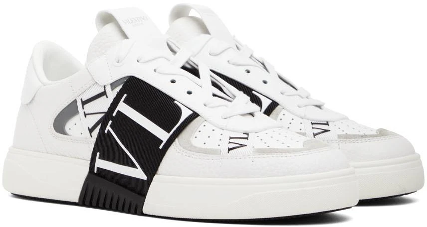 商品Valentino|White & Black VL7N Low-Top Sneakers,价格¥4673,第4张图片详细描述