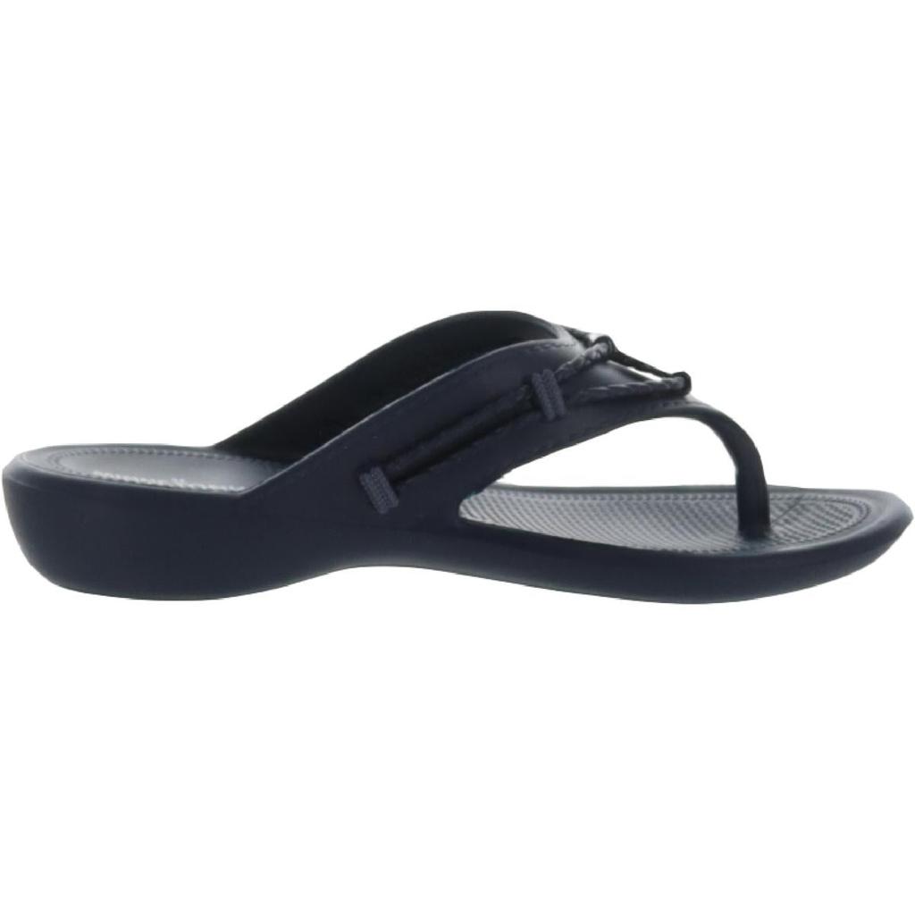 Minnetonka Womens Sliverthorne Canvas Thong Flat Sandals商品第9张图片规格展示