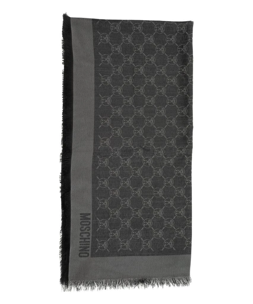 商品Moschino|Moschino Jacquard-Printed Scarf,价格¥1637,第2张图片详细描述