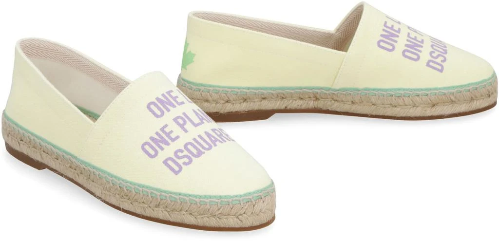 商品DSQUARED2|Canvas Espadrilles,价格¥1665,第3张图片详细描述