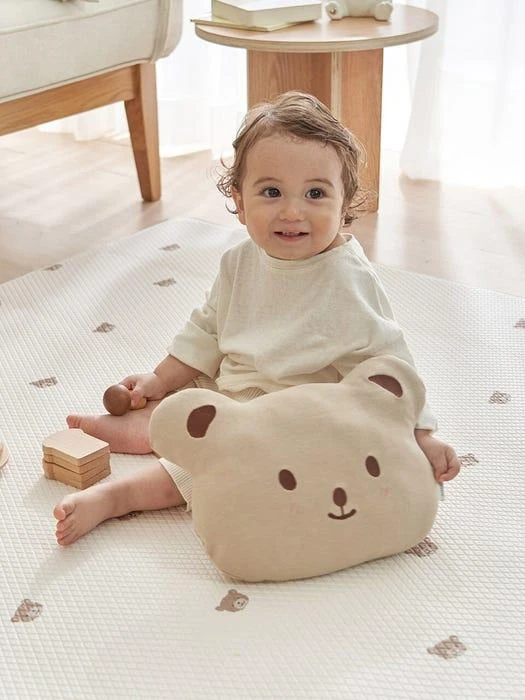 商品DECOVIEW|Smile Bear Embroidered Cushion,价格¥340,第3张图片详细描述