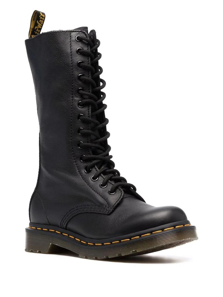 Dr. Martens Black Leather Boots商品第2张图片规格展示