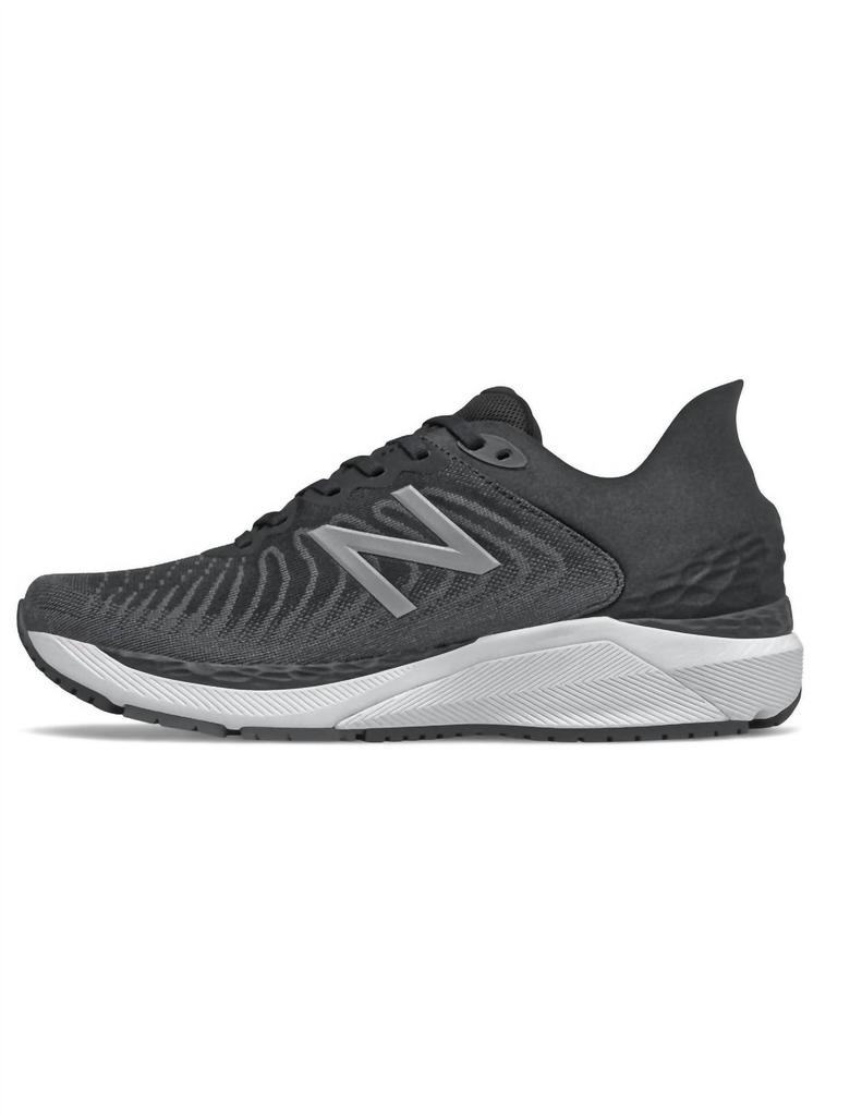 Men'S Running Shoes - Medium in Black/White/Phantom商品第3张图片规格展示