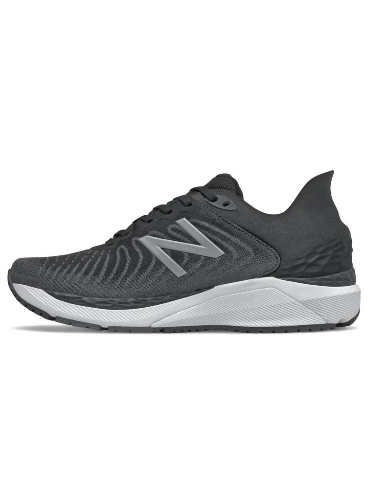 商品New Balance|Men'S Running Shoes - Medium in Black/White/Phantom,价格¥898,第3张图片详细描述