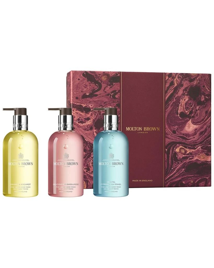 商品Molton Brown|Unisex 3 x 10oz Floral & Aromatic Hand Care Collection,价格¥469,第1张图片