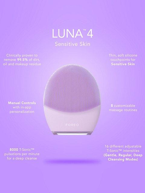 Luna™ 4 Facial Cleansing & Firming Device For Sensitive Skin商品第5张图片规格展示