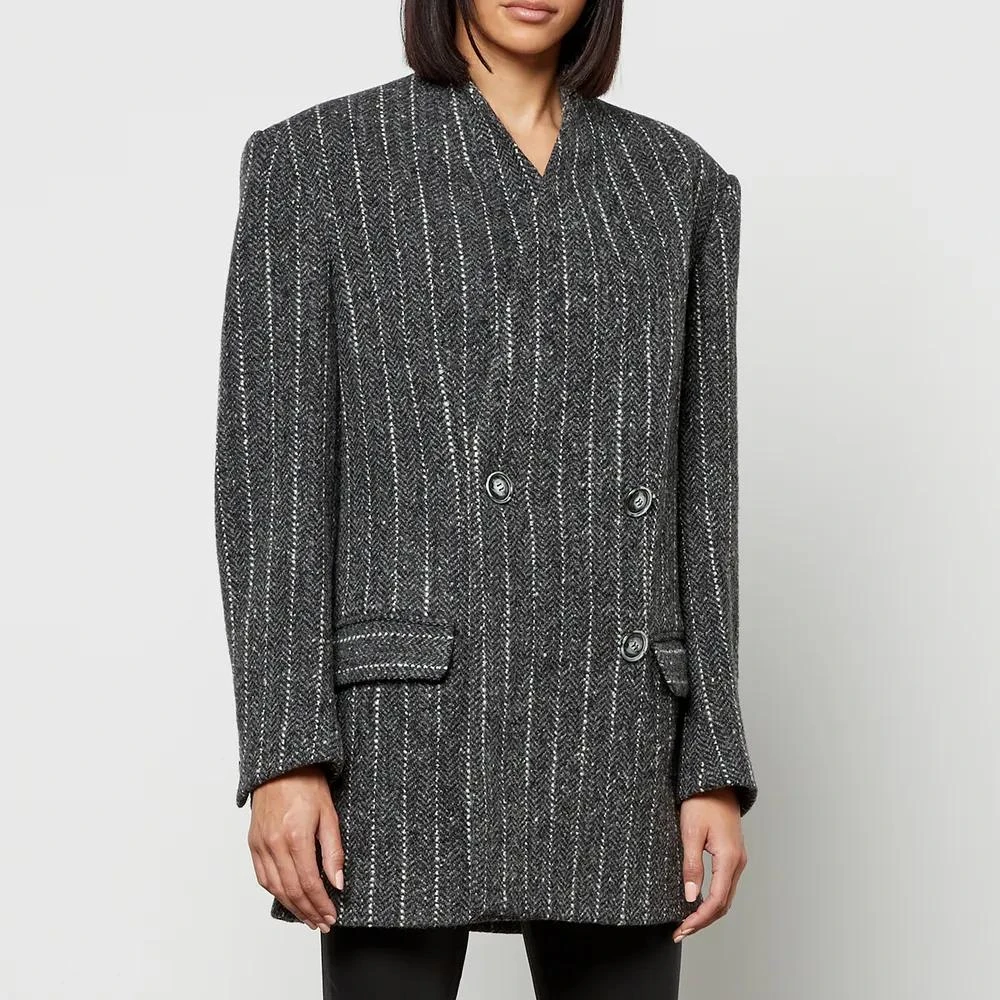 商品Isabel Marant|Isabel Marant Lila Double-Breasted Wool Jacket,价格¥5184,第1张图片