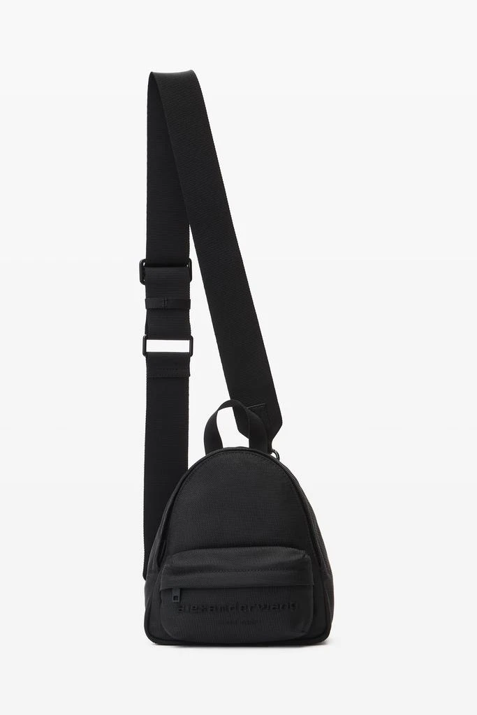 商品Alexander Wang|Punch Mini Sling Backpack in Canvas,价格¥2483,第1张图片