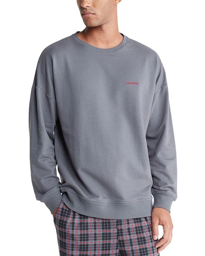 商品Calvin Klein|Long Sleeve Crewneck Sweatshirt,价格¥157,第3张图片详细描述