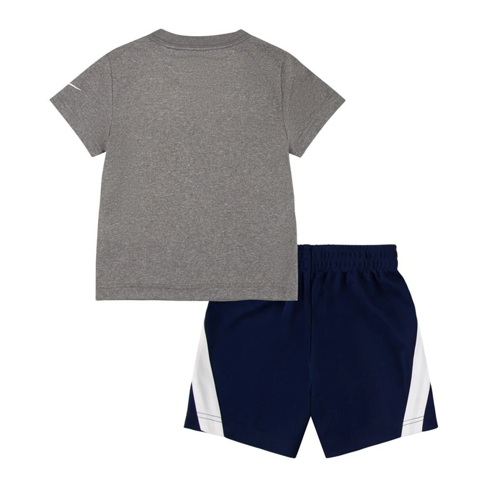 商品NIKE|Toddler Boys Tri-Color T-shirt and Shorts Set,价格¥141,第2张图片详细描述