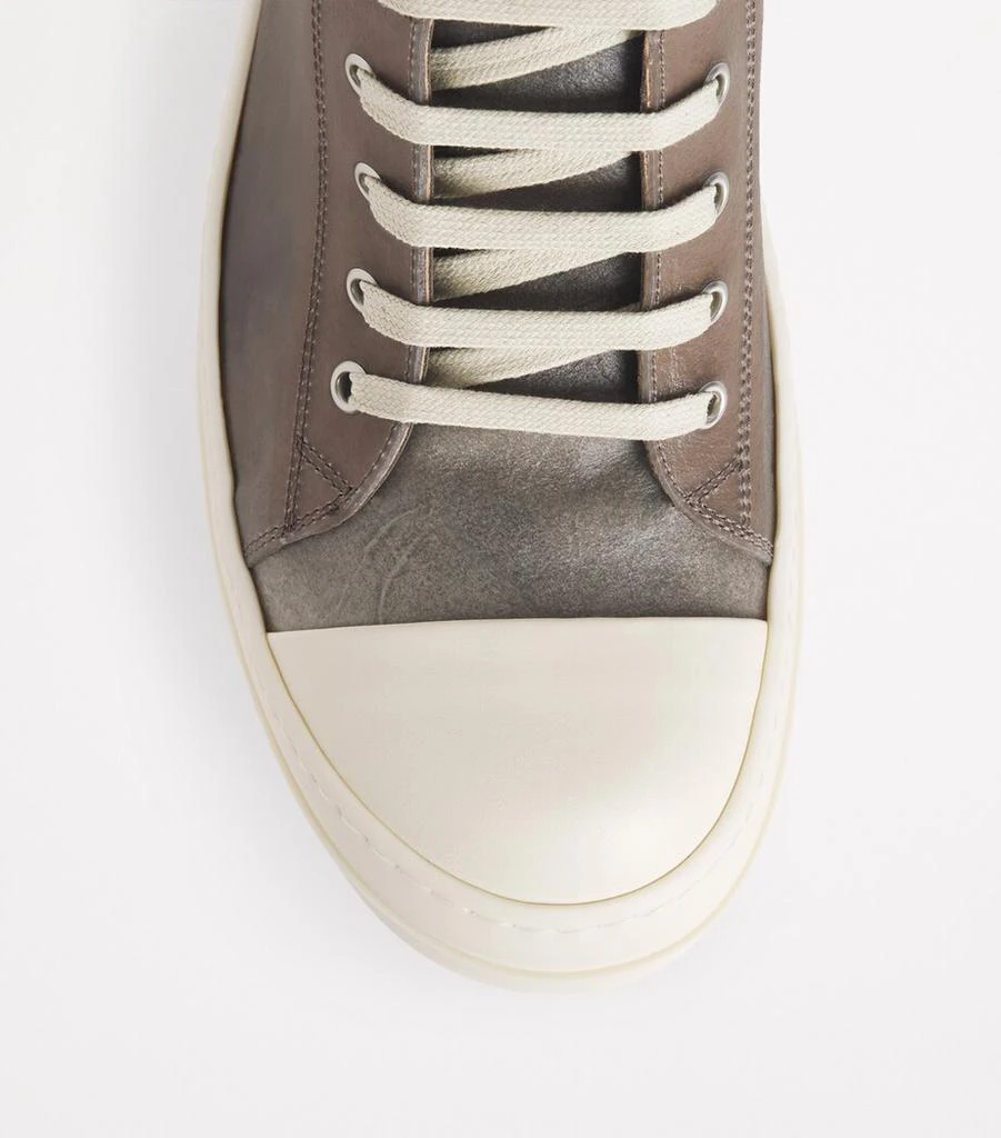 商品Rick Owens|Leather Low-Top Sneakers,价格¥6838,第5张图片详细描述
