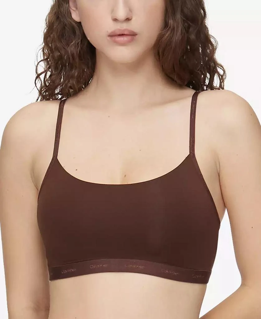 商品Calvin Klein|Women's Form To Body Unlined Bralette QF6757,价格¥102,第1张图片