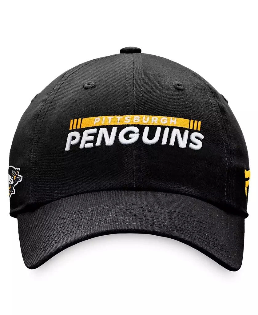 商品Fanatics|Men's Black Pittsburgh Penguins Authentic Pro Rink Adjustable Hat,价格¥197,第4张图片详细描述