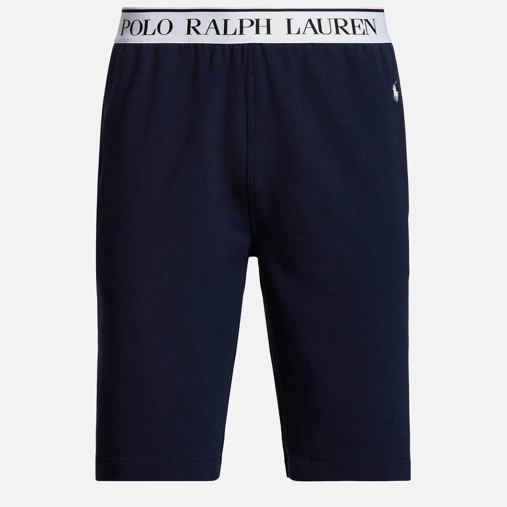 商品Ralph Lauren|Polo Ralph Lauren Men's Lightweight Fleece Sleep Shorts - Cruise Navy,价格¥311,第1张图片