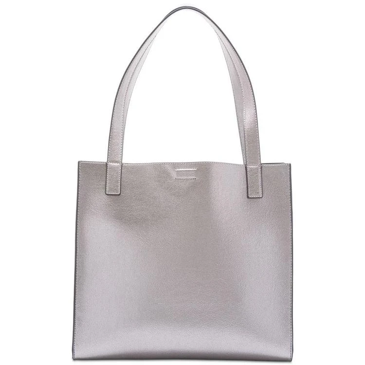 商品Calvin Klein|皮带装饰托特包Calvin Klein Faux-Leather Pebble Tote with Pouch,价格¥658,第4张图片详细描述