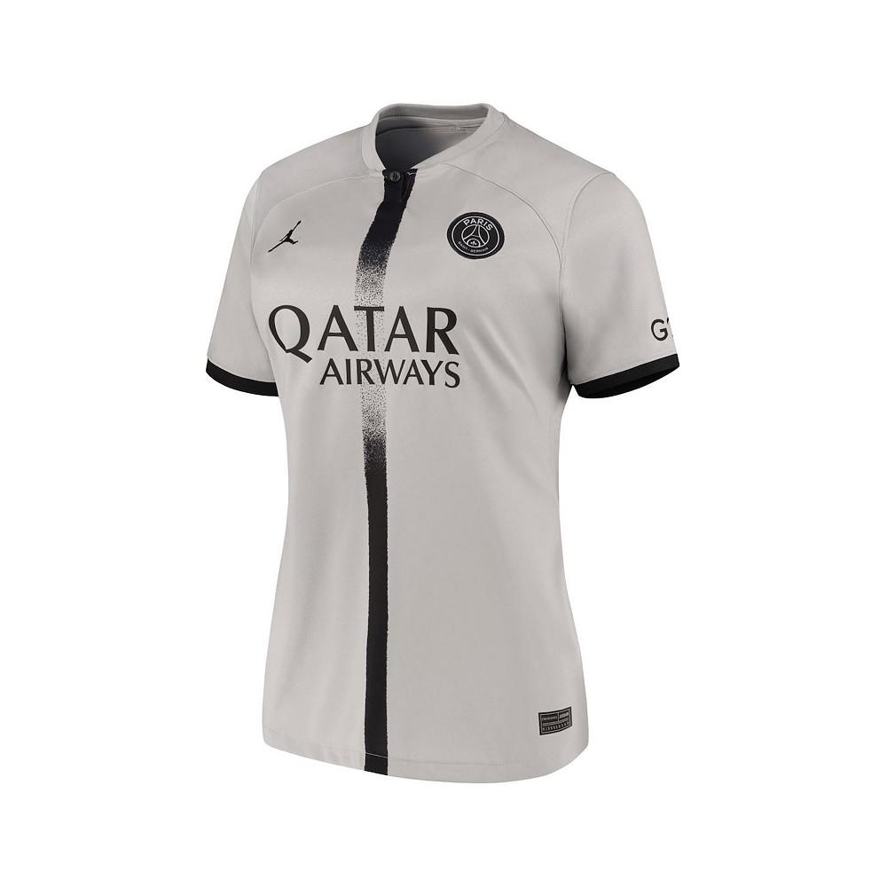 Women's Lionel Messi Black Paris Saint-Germain 2022/23 Away Breathe Stadium Replica Player Jersey商品第3张图片规格展示