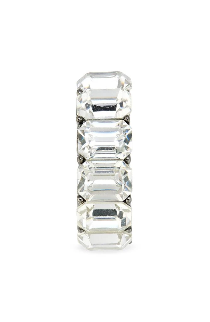 商品Nordstrom|Emerald Cut Crystal Eternity Band Ring,价格¥69,第2张图片详细描述